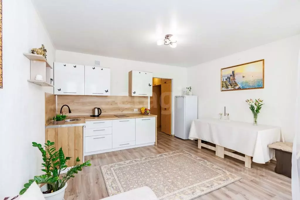 Студия Тюменская область, Тюмень ул. Червишевский Тракт, 47к3 (26.5 м) - Фото 1