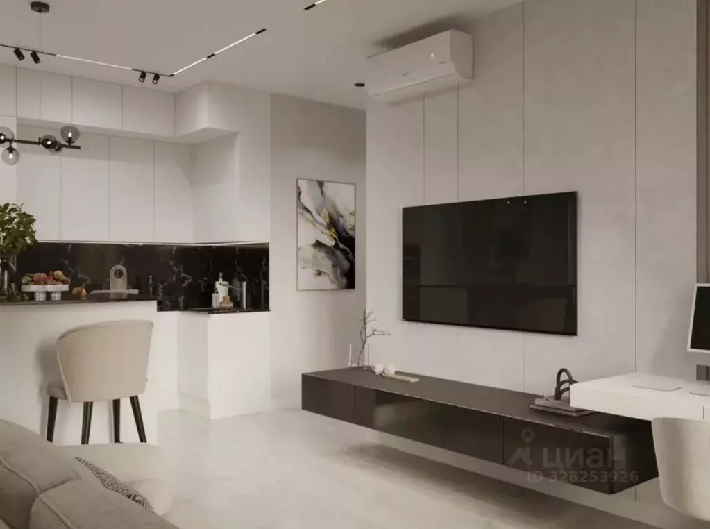 1-к кв. Крым, Симферопольский район, Мирновское с/пос, с. Белоглинка ... - Фото 2