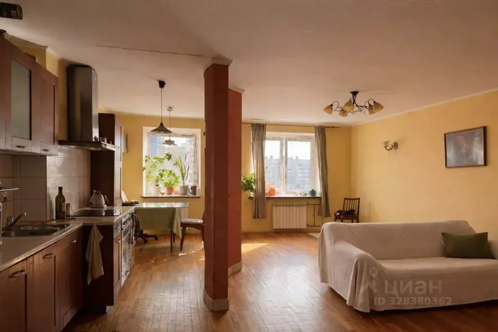 3-к кв. Санкт-Петербург Туристская ул., 4К1 (99.0 м) - Фото 1