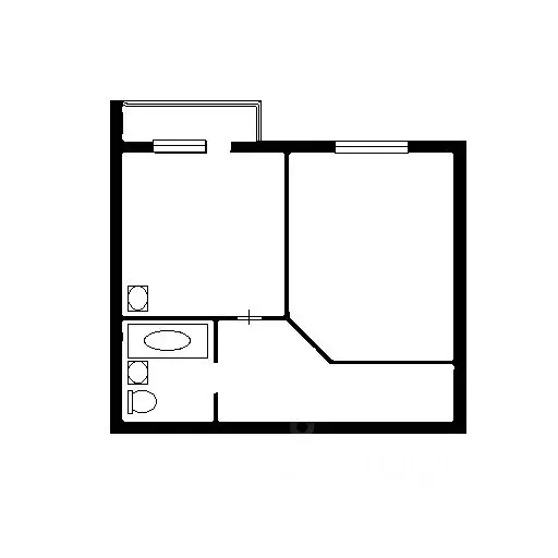 2-к кв. Санкт-Петербург просп. Авиаконструкторов, 18К1 (53.0 м) - Фото 2