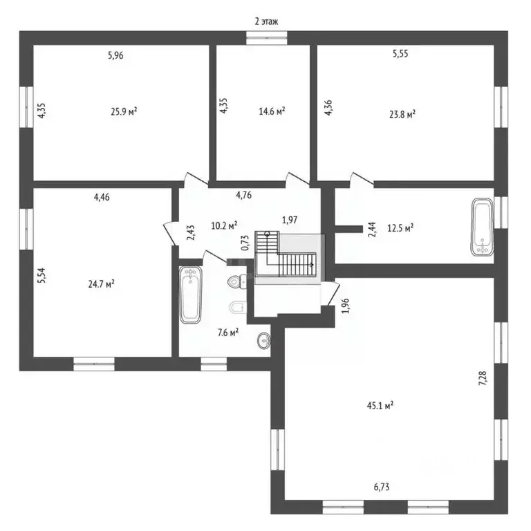 Дом в Амурская область, Благовещенск Свободная ул., 53 (480 м) - Фото 2