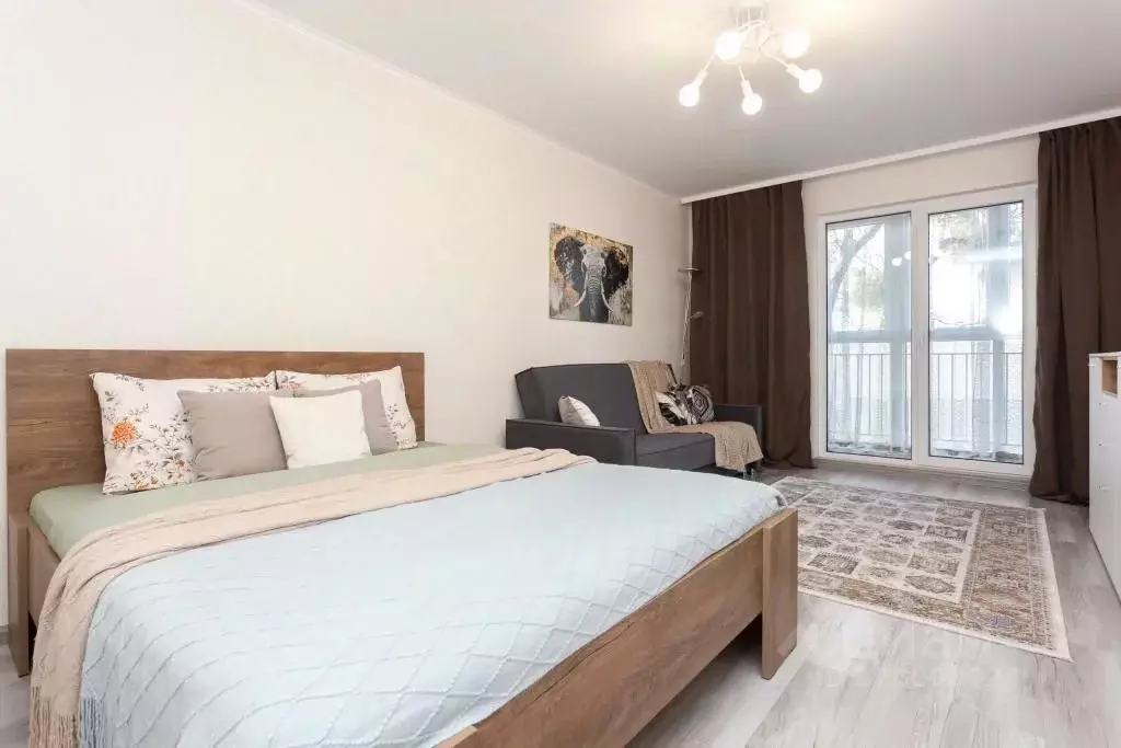 1-к кв. Калининградская область, Калининград Белгородская ул., 5к1 ... - Фото 1