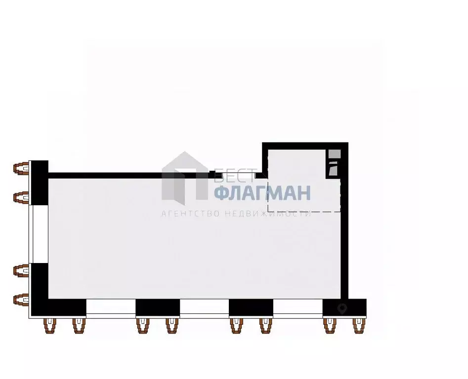 Помещение свободного назначения в Москва Выборгская ул., 18 (53 м) - Фото 2