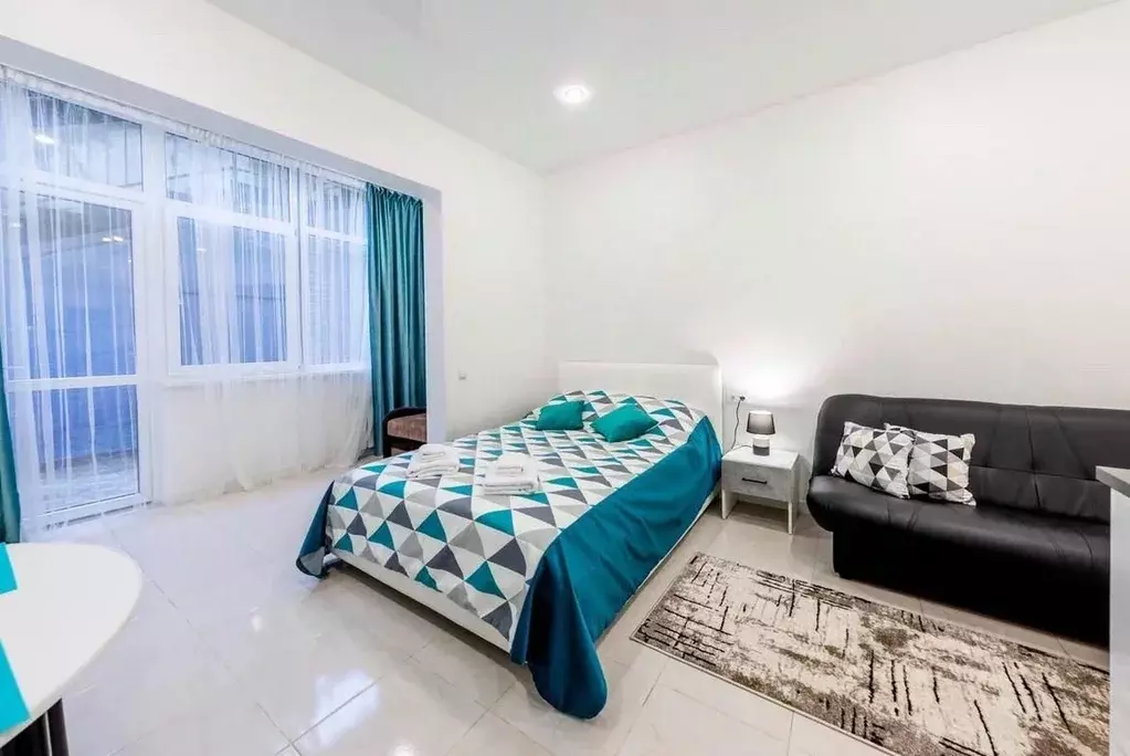 Студия Краснодарский край, Сочи Центральный мкр, ул. Войкова, 27 (26.0 ... - Фото 1