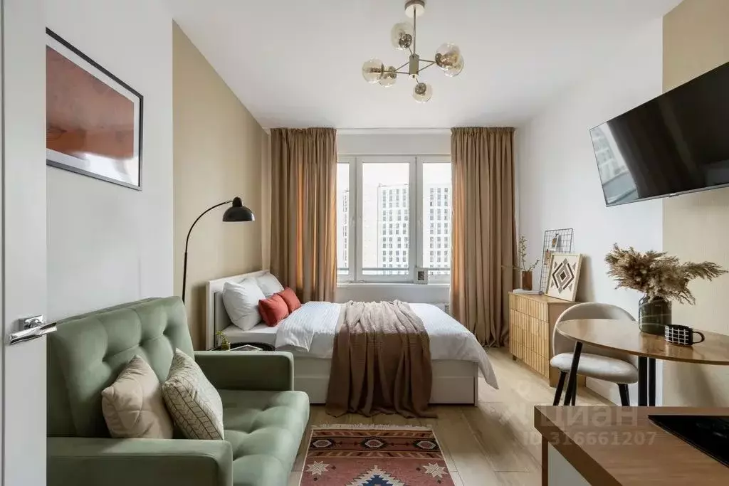 Студия Санкт-Петербург просп. Крузенштерна, 4 (20.0 м) - Фото 1