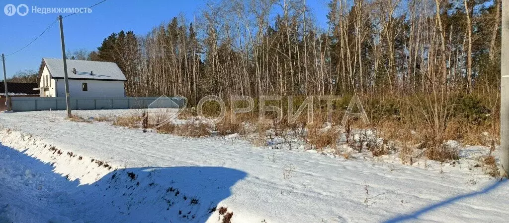 Участок в Тюменский район, деревня Ушакова, Солнечная улица (7 м) - Фото 1