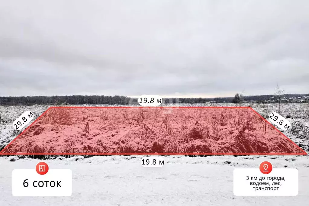 Участок, 6 сот., 0 - Фото 0