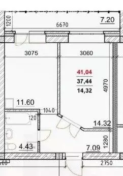 1-комнатная квартира: Черногорск, проспект Космонавтов, 40 (42 м) - Фото 1