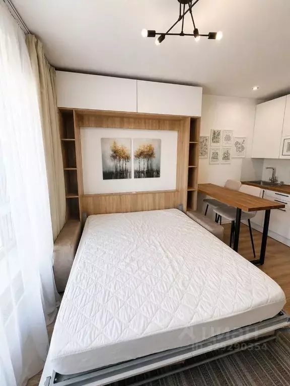 Студия Москва проезд 1-й Нижнелихоборский, 1 (19.4 м) - Фото 1