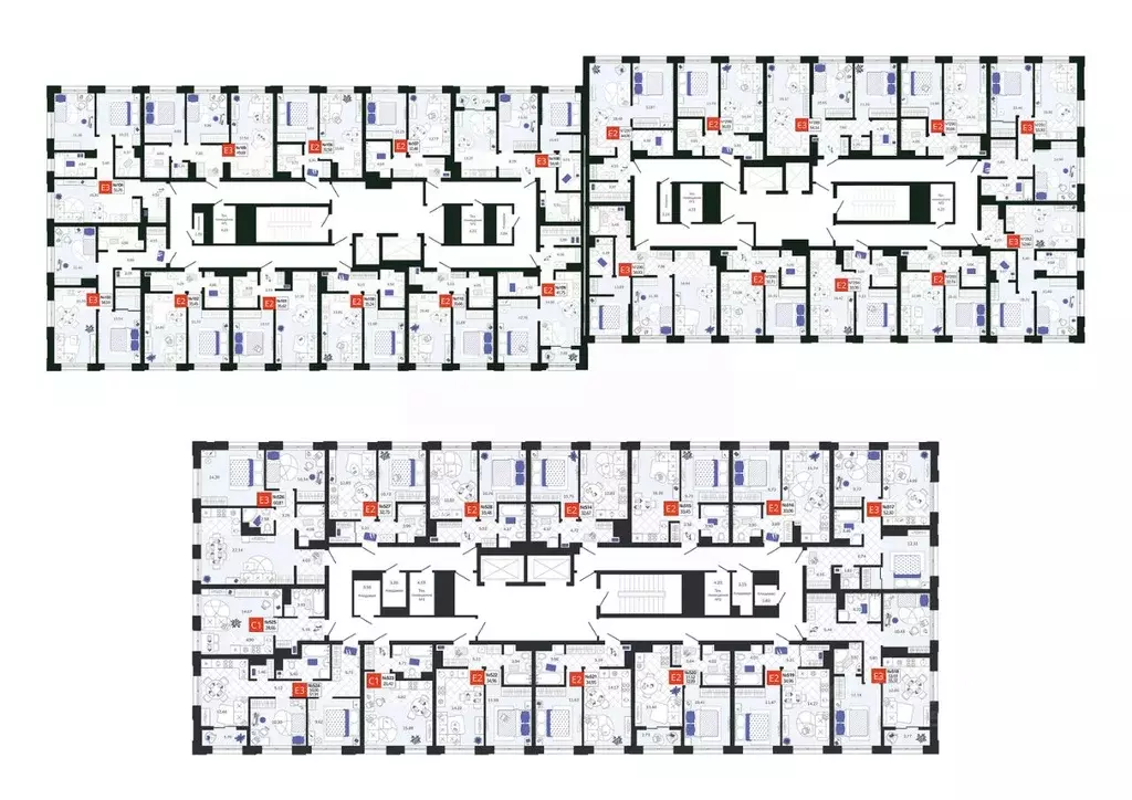 2-к кв. Тульская область, Тула Мясново мкр, Желания жилой комплекс ... - Фото 2