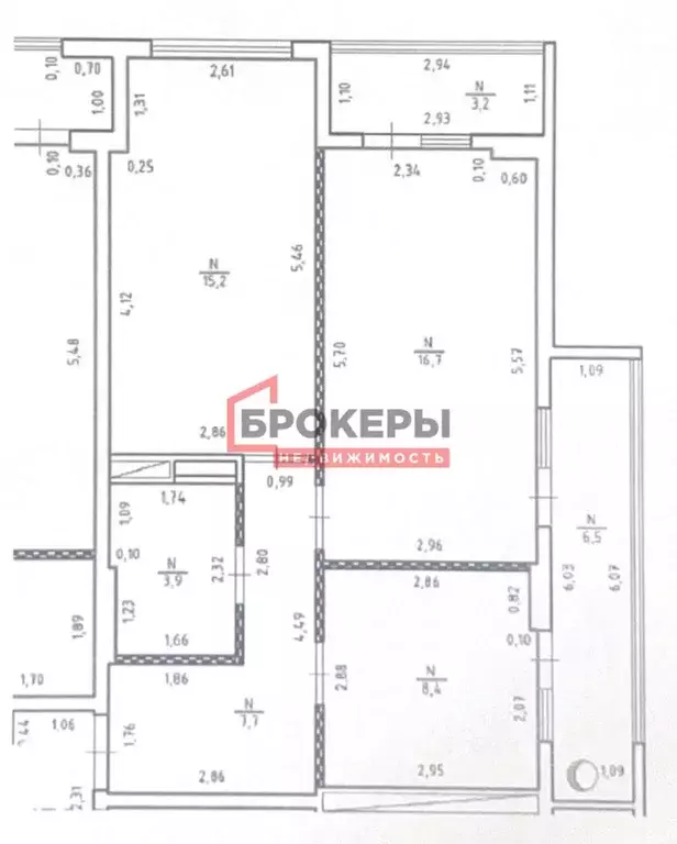 2-к кв. Севастополь ул. Военных Строителей, 12к11 (61.6 м) - Фото 1