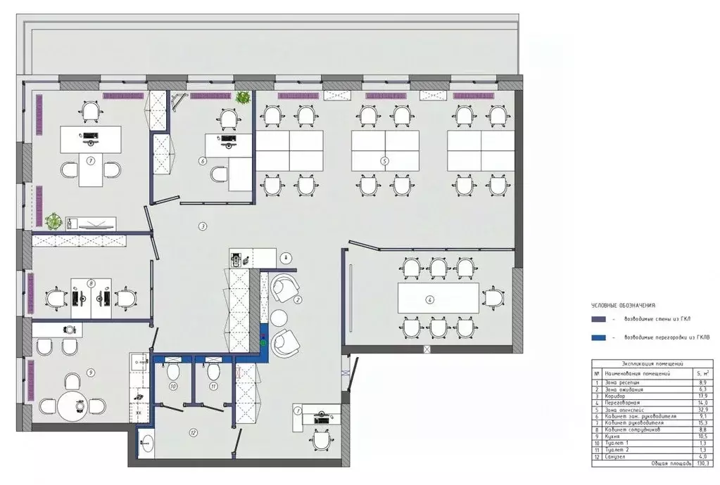 Офис в Москва Кастанаевская ул., 16А (160 м) - Фото 2