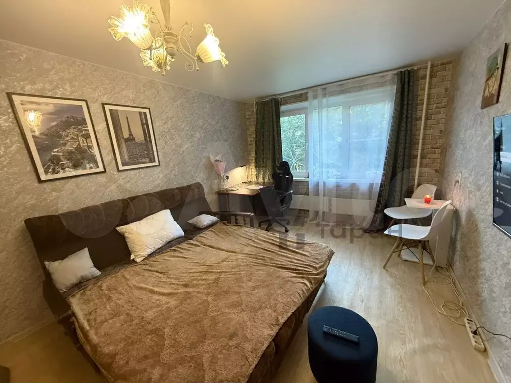 1-к. квартира, 30,6 м, 1/5 эт. - Фото 0