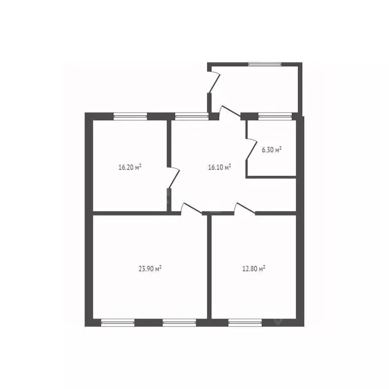 Дом в Брянская область, Жуковский муниципальный округ, д. Шамордино ... - Фото 1