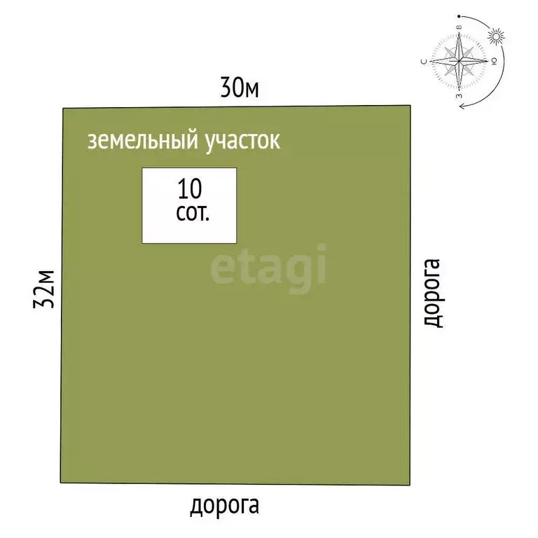 Участок в село Липицы, Дачная улица (10 м) - Фото 0
