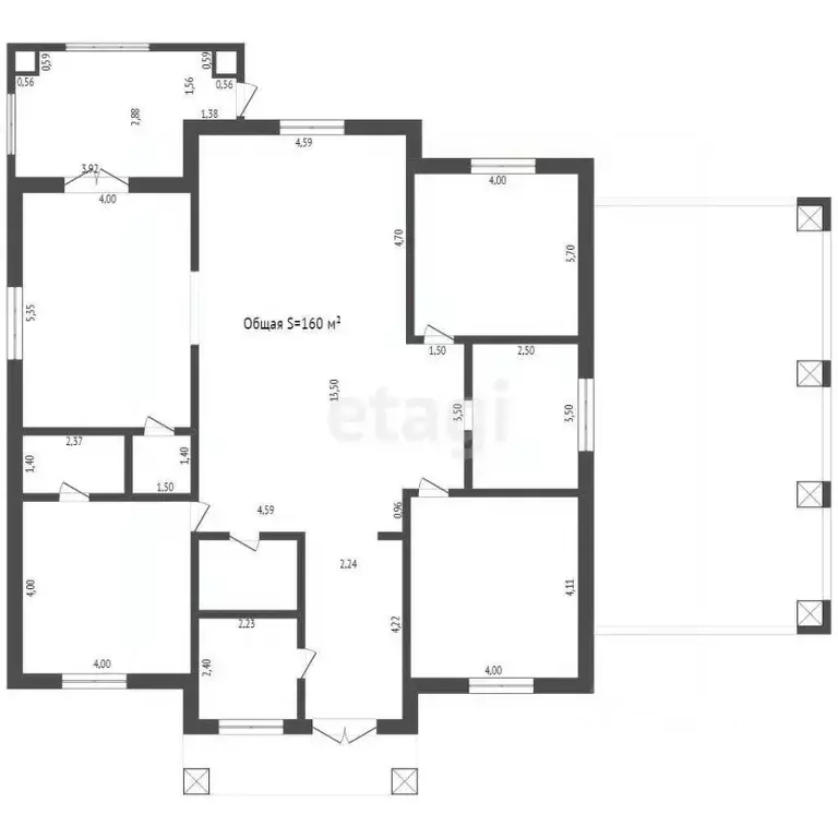 Дом в Брянская область, Брянск ул. Абашева (160 м) - Фото 2