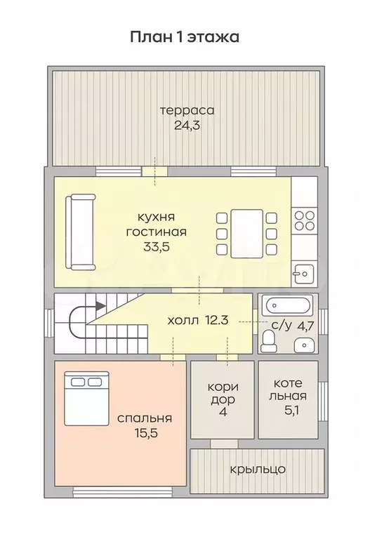 Дом 170 м на участке 6 сот. - Фото 0