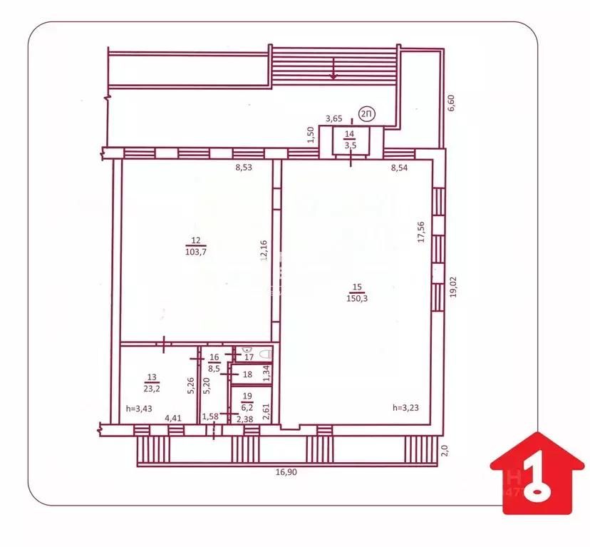 Помещение свободного назначения в Омская область, Омск проезд ... - Фото 2