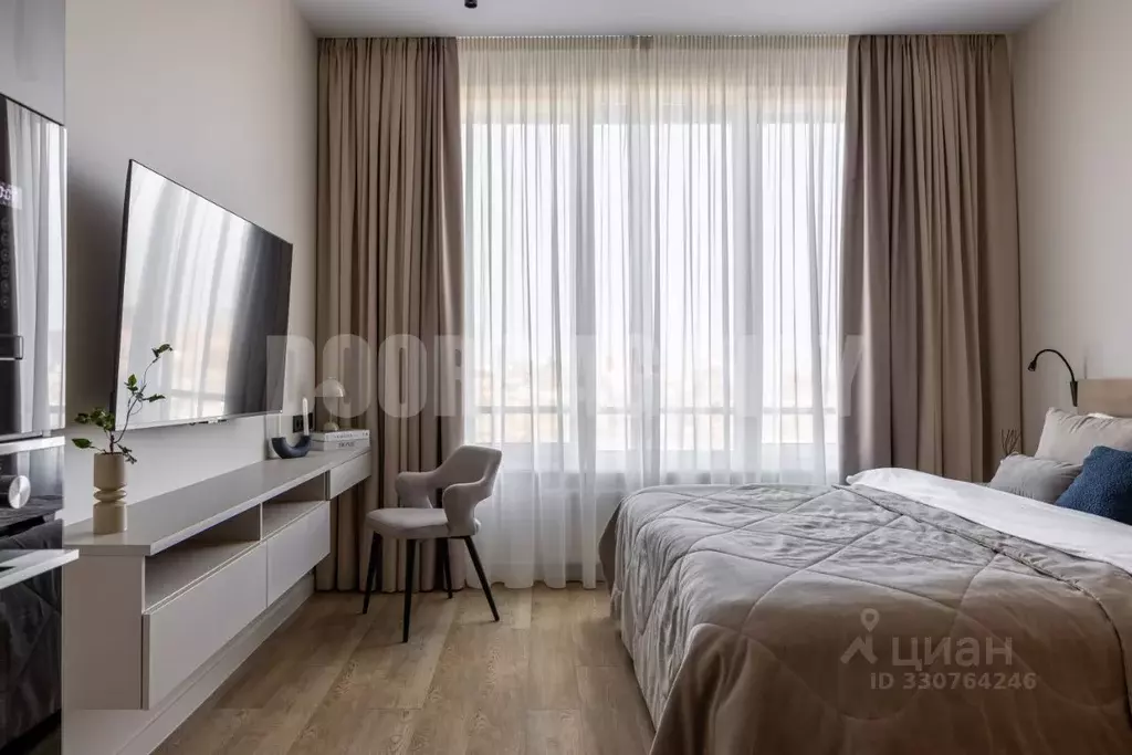 Студия Москва Шелепихинская наб., 34к5 (35.7 м) - Фото 1