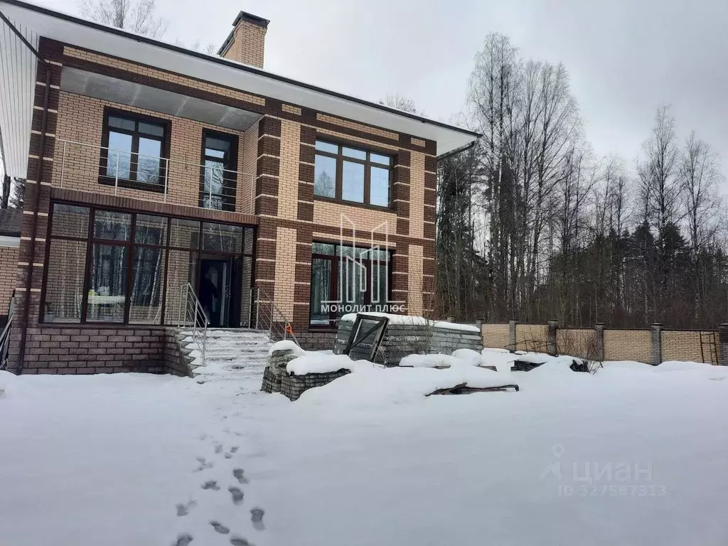 Коттедж в Ленинградская область, Всеволожский район, Бугровское ... - Фото 1