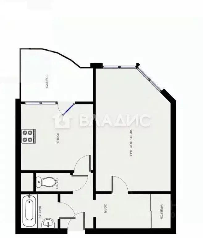 1-к кв. Московская область, Химки ул. Горшина, 5 (42.0 м) - Фото 1