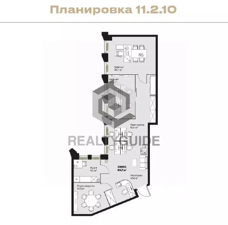 Офис в Москва Автомобильный проезд, 2 (81 м) - Фото 1