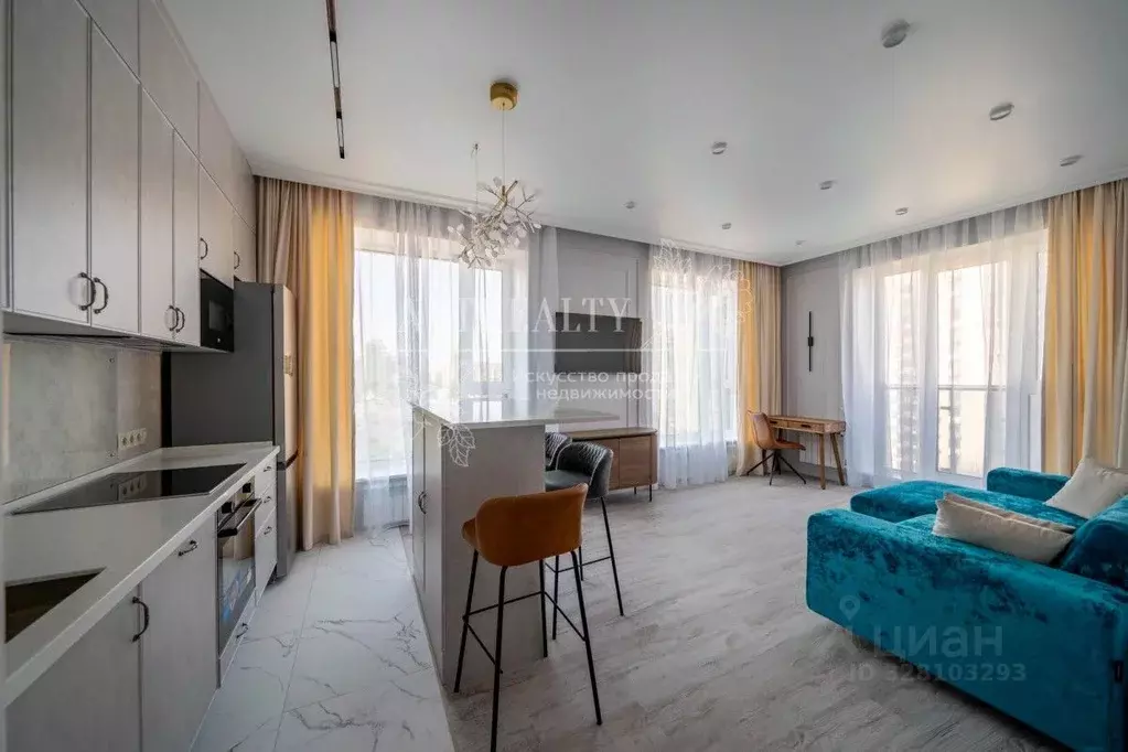 3-к кв. Москва ул. Генерала Глаголева, 14Ак1 (77.0 м) - Фото 1