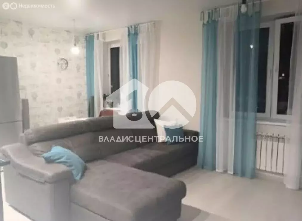 3-комнатная квартира: Новосибирск, улица Надежды, 6 (72 м) - Фото 1