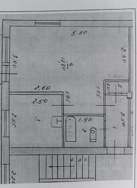 1-к кв. Алтайский край, Бийск ул. Декабристов, 19 (31.4 м) - Фото 1