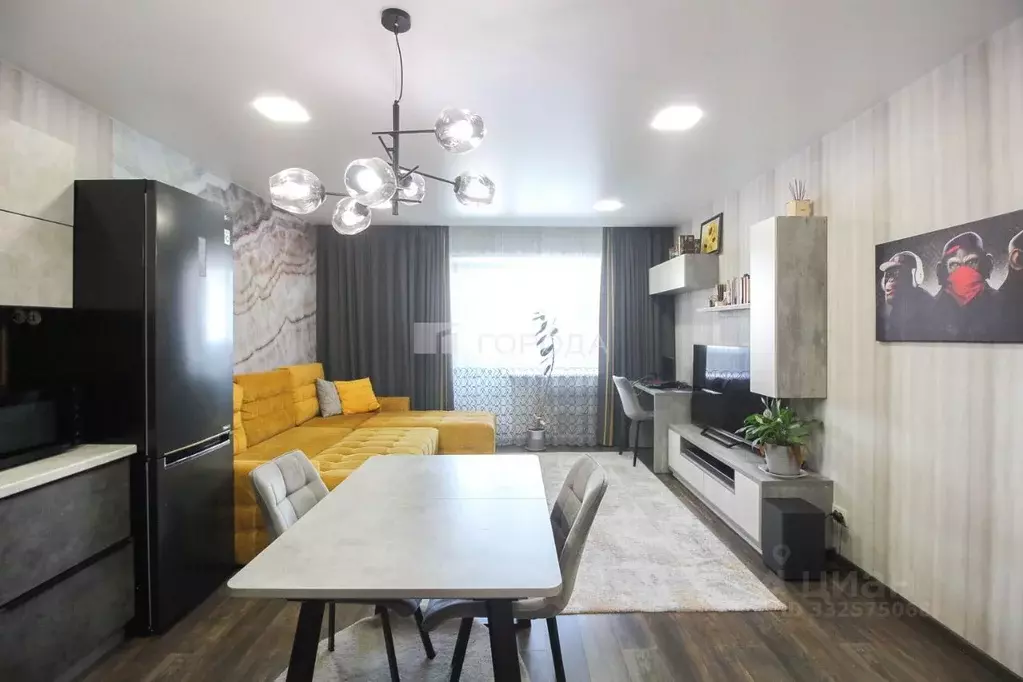 Студия Алтайский край, Барнаул Власихинская ул., 109 (36.9 м) - Фото 1