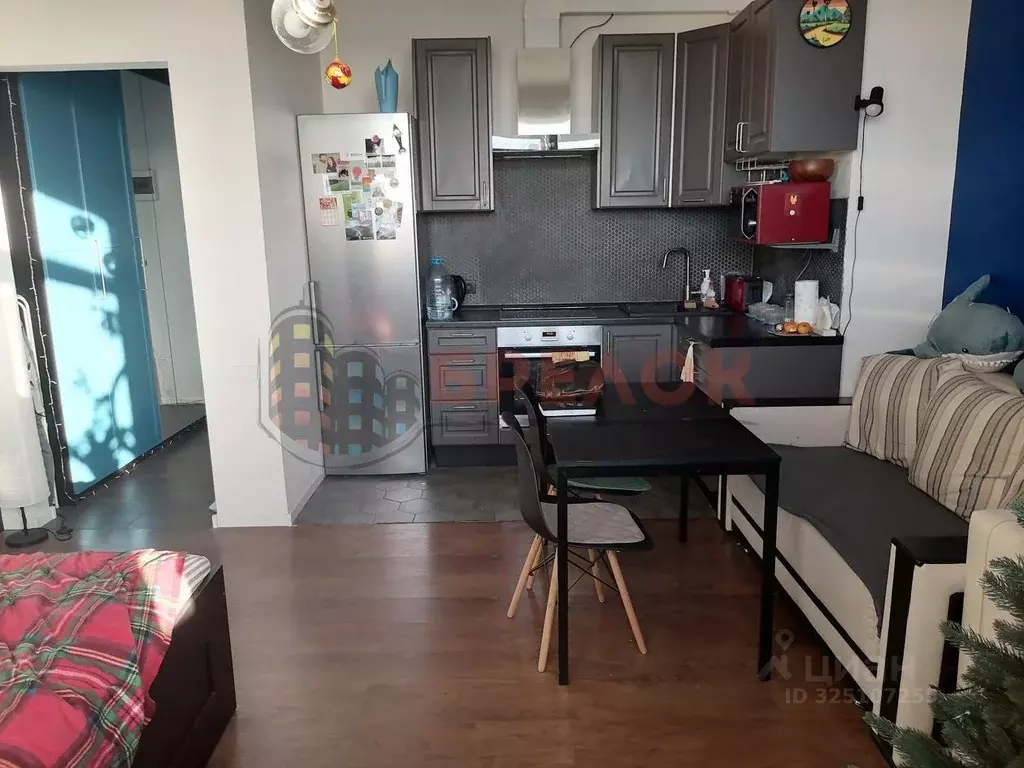 Студия Ростовская область, Ростов-на-Дону ул. Евдокимова, 102Б (37.44 ... - Фото 1