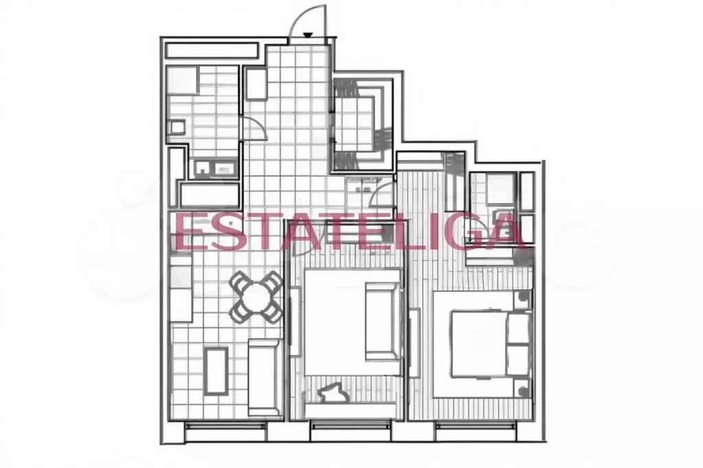 3-к. квартира, 75 м, 19/29 эт. - Фото 0