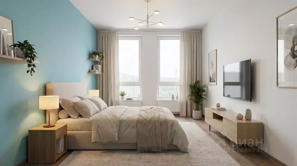 Студия Санкт-Петербург Варфоломеевская ул., 6 (26.1 м) - Фото 1