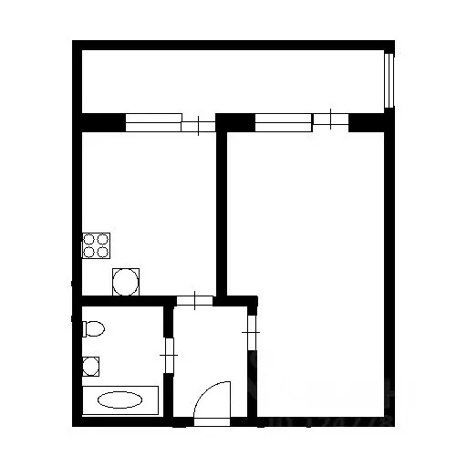 1-к кв. Ленинградская область, Мурино Всеволожский район, бул. ... - Фото 2