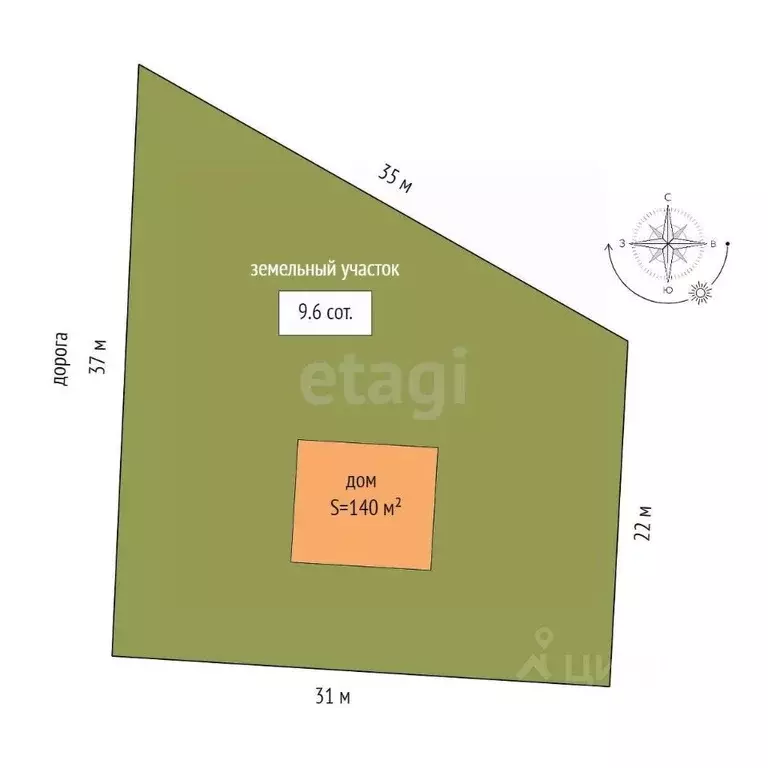 Дом в Тюменская область, Тюмень 4-й Салаирского тракта км (140 м) - Фото 1