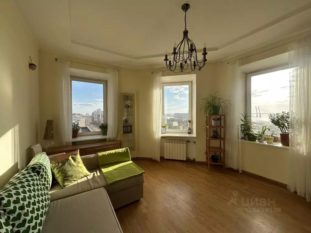 2-к кв. Санкт-Петербург ул. Опочинина, 17 (70.0 м) - Фото 1