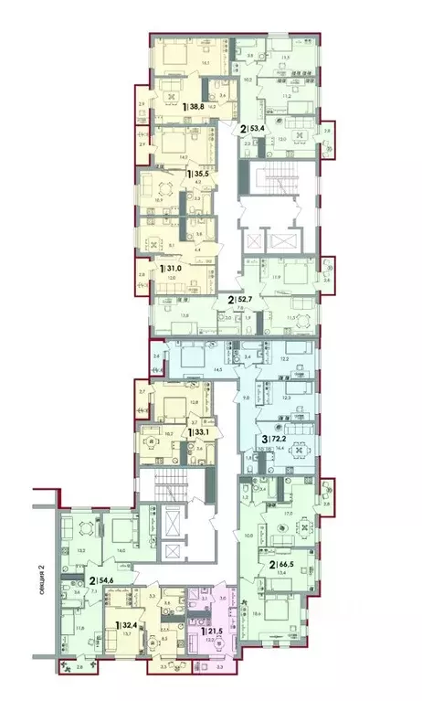 2-к кв. Тверская область, Калининский муниципальный округ, д. Батино ... - Фото 2