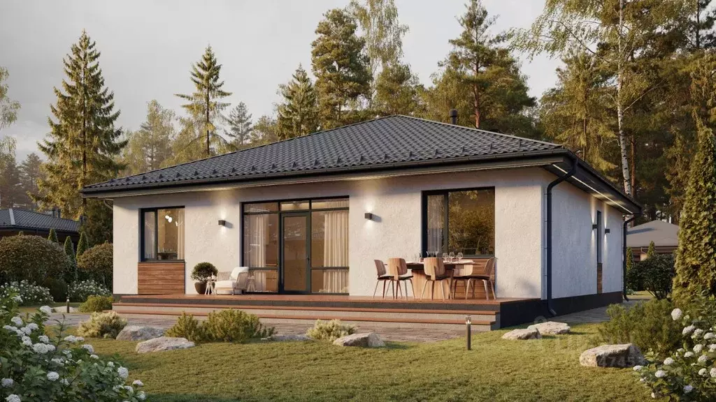 Дом в Ленинградская область, Выборгский район, Первомайское с/пос, ... - Фото 1