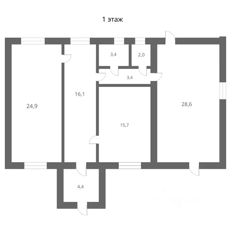 Коттедж в Омская область, Омск ул. Доватора (173 м) - Фото 1