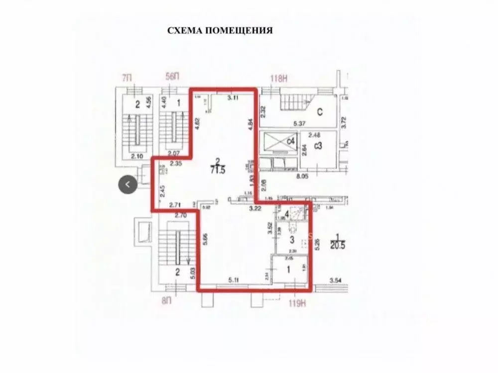 Помещение свободного назначения в Москва Родниковая ул., 5А (84 м) - Фото 2