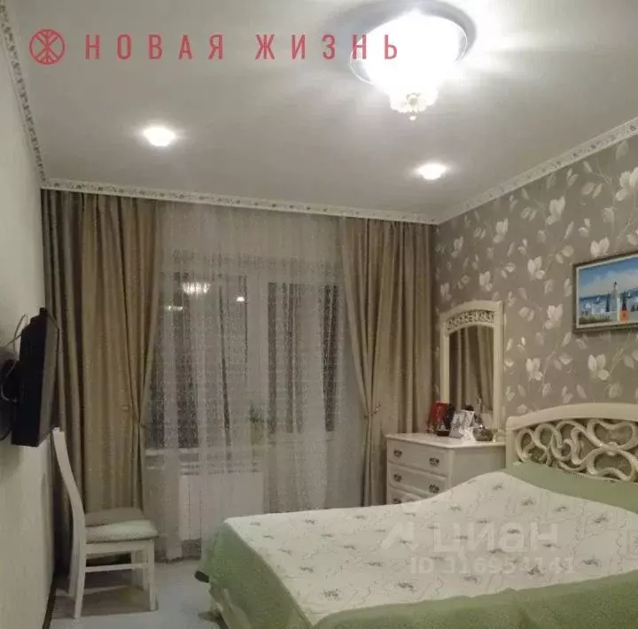 3-к кв. Самарская область, Самара Ново-Садовая ул., 321а (80.0 м) - Фото 1