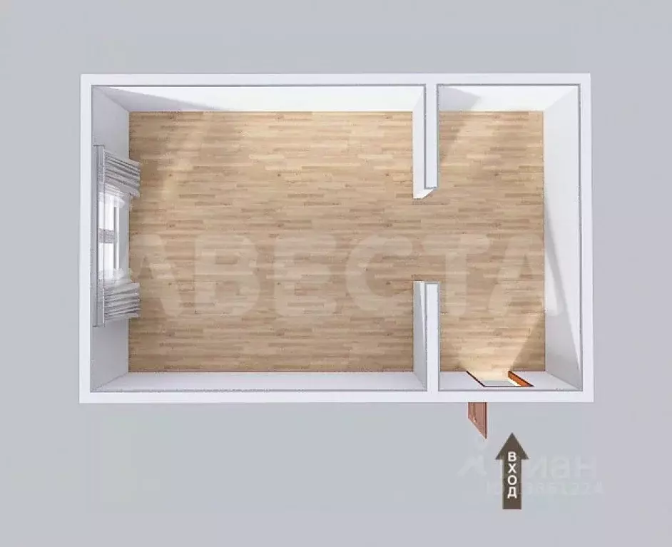 Комната Омская область, Омск ул. 23-я Линия, 67 (18.1 м) - Фото 2