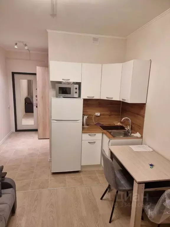 Студия Москва ул. Недорубова, 32 (18.0 м) - Фото 1