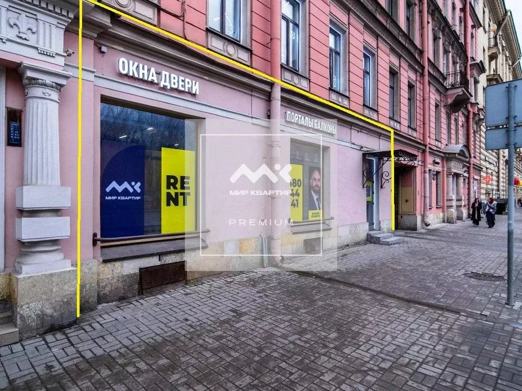 Торговая площадь в Санкт-Петербург Суворовский просп., 54 (129 м) - Фото 1