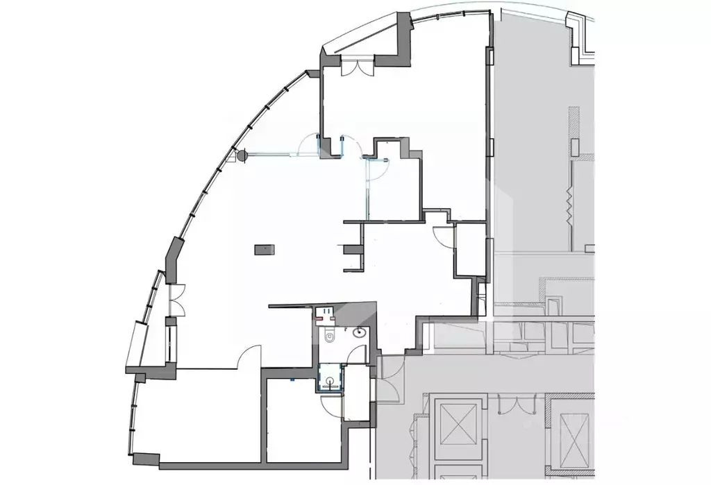 Офис в Москва Поклонная ул., 3 (180 м) - Фото 2