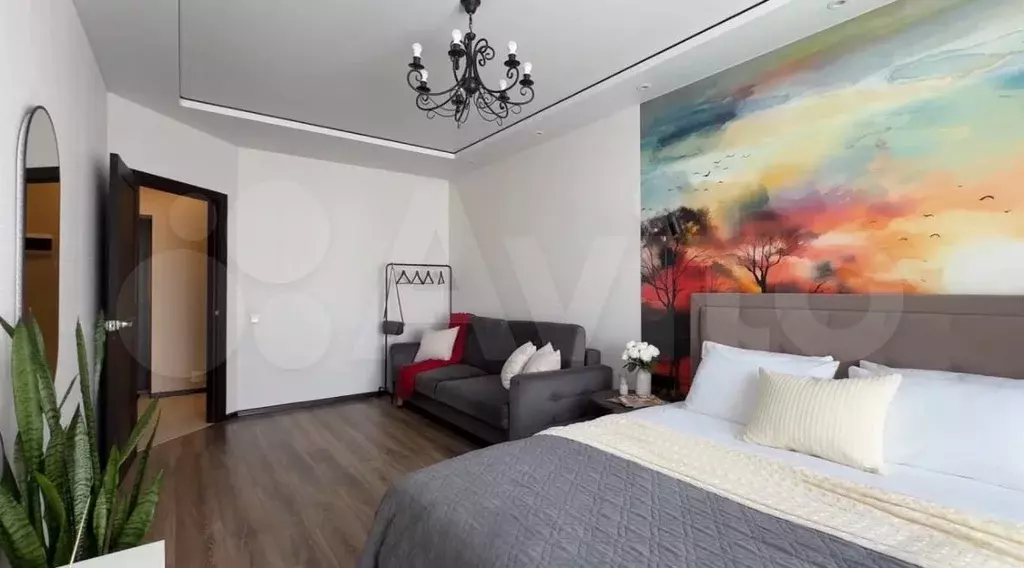 1-к. квартира, 44,5 м, 5/5 эт. - Фото 0