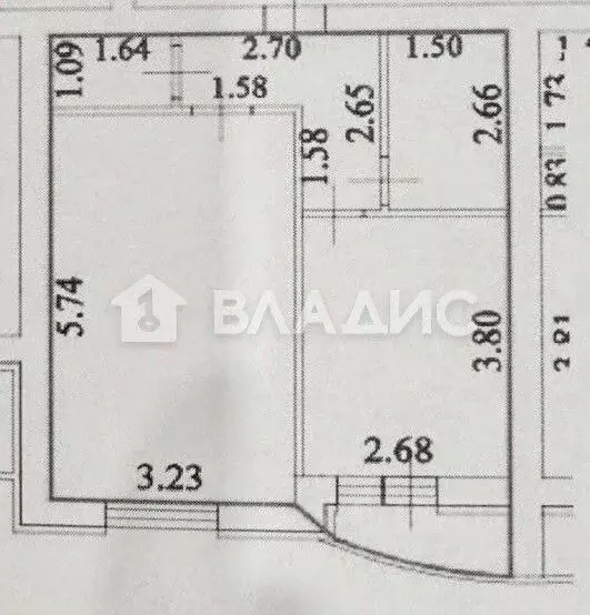 1-к кв. Пензенская область, Пенза Тернопольская ул., 18 (41.6 м) - Фото 2