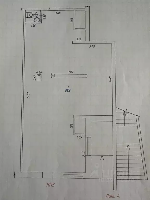 Помещение свободного назначения в Удмуртия, Ижевск ул. Кирова, 98 (97 ... - Фото 1