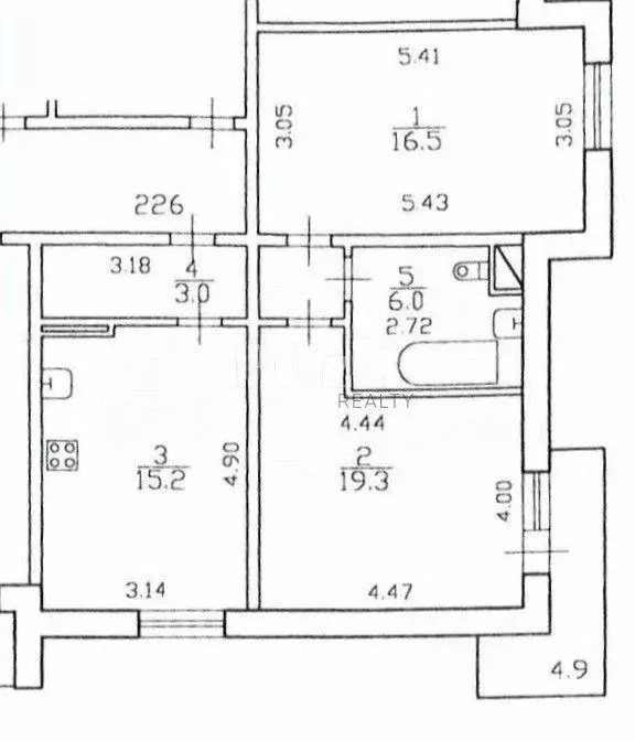 2-к кв. Санкт-Петербург просп. Пятилеток, 14к1 (64.0 м) - Фото 2