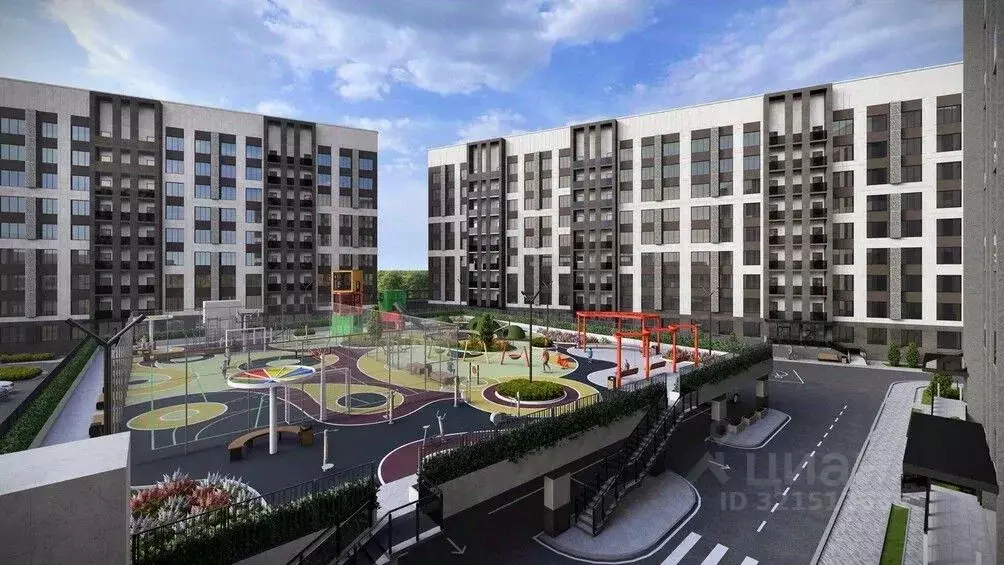 3-к кв. Ставропольский край, Ессентуки ул. Благодатная, 28 (68.64 м) - Фото 2